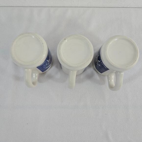 1980s Morton Salt Coffee Mugs: 1914 & 1921 Logos -When It Rains It Pours 3pcs - Picture 12 of 12